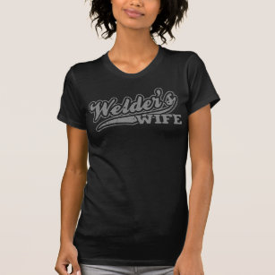 Welder's vrouw t-shirt