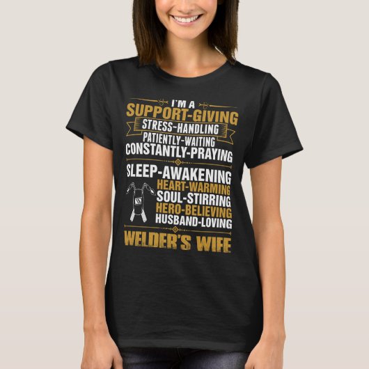 Welders Wife Tshirt (Voorkant)