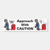 Welders zijn gek bumpersticker (Voorkant)