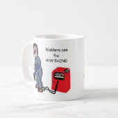 Welders zijn gek koffiemok (Voorkant links)