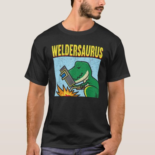  Weldersaurus Welder T-shirt (Voorkant)