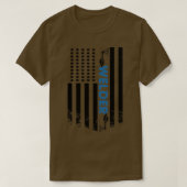 Welding American Welder Flag (2) T-shirt (Design voorkant)