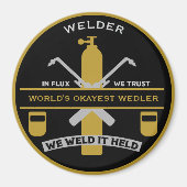 Welding Humor Gift Magneet (Voorkant)