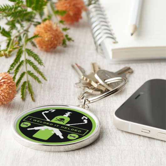 Welding Humor Gift Sleutelhanger (Zijkant)