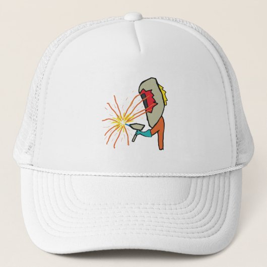 Welding Trucker Pet (Voorkant)