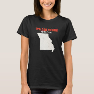 Weldon Spring Missouri USA Staat Amerika Reizen Mi T-shirt