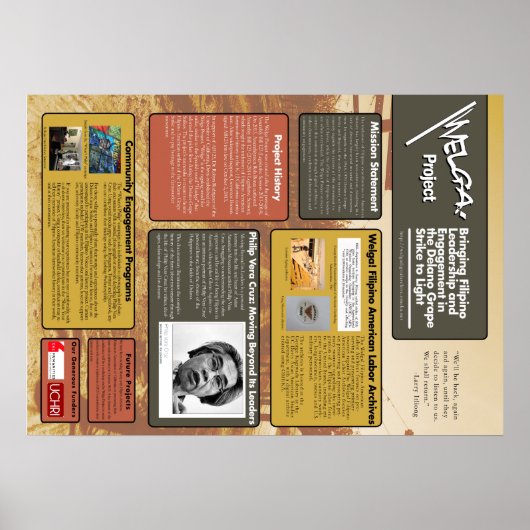 Welga! Project Poster (Voorkant)