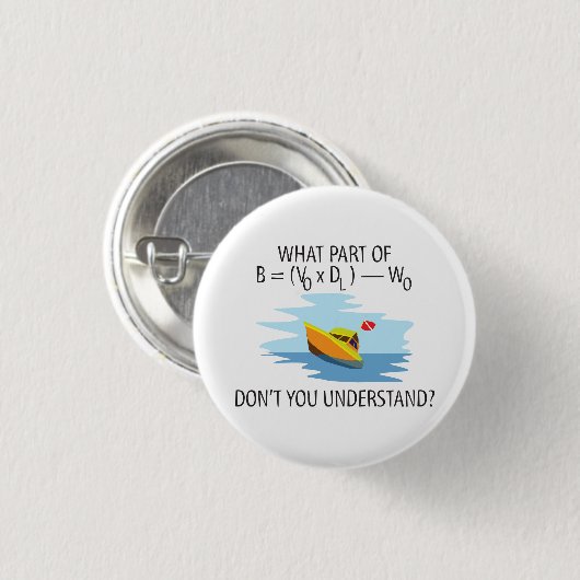 Welk deel van Archimedes begrijp je niet Ronde Button 3,2 Cm (Voorkant /achterkant)