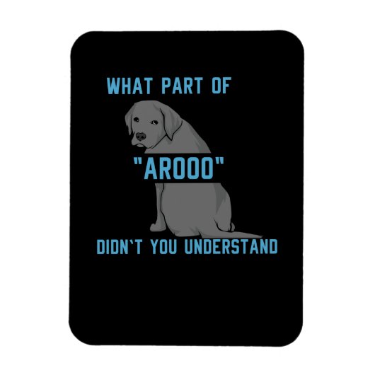 Welk deel van AROOO begreep je niet Magneet (Verticaal)
