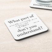 Welk deel van... bier onderzetter (Linkerzijde)