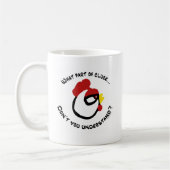 Welk deel van Cluck.. Koffiemok (Links)