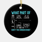 Welk deel van de fotograaf keramisch ornament (Voorkant)