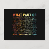 Welk deel van de Wiskunde Briefkaart (Voorkant)