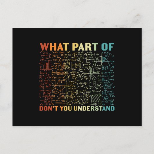 Welk deel van de Wiskunde Briefkaart (Voorkant)