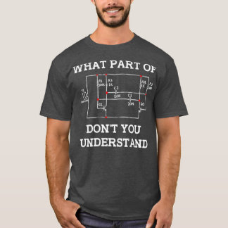 Welk deel van Dont begrijpt u de Circuit Board Ner T-shirt
