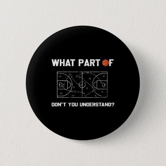 Welk deel van 'Don't You Understand Fun Sketll Coa Ronde Button 5,7 Cm (Voorkant)