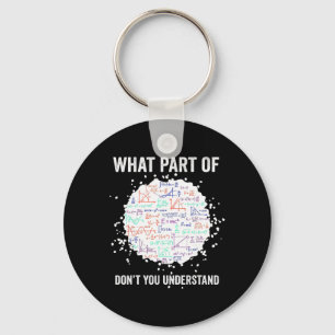 Welk deel van Don't You Understand Funny Math Calc Sleutelhanger