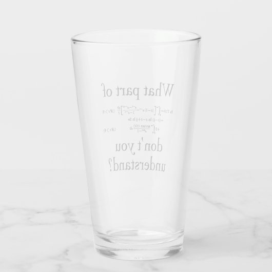 Welk deel van...? glas (Achterkant)