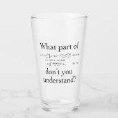 Welk deel van...? glas (Voorkant)