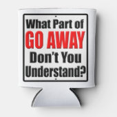 Welk deel van Go Away Blikjeskoeler (Voorkant)