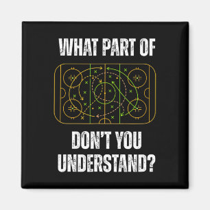 Welk deel van hockey begrijp je niet Grappig winne Magneet