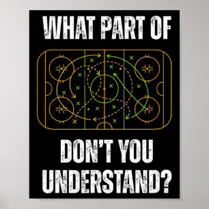 Welk Deel Van Hockey Begrijp Je Niet Grappig Winne Poster
