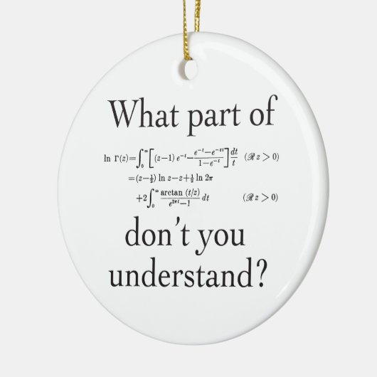 Welk deel van... keramisch ornament (Links)