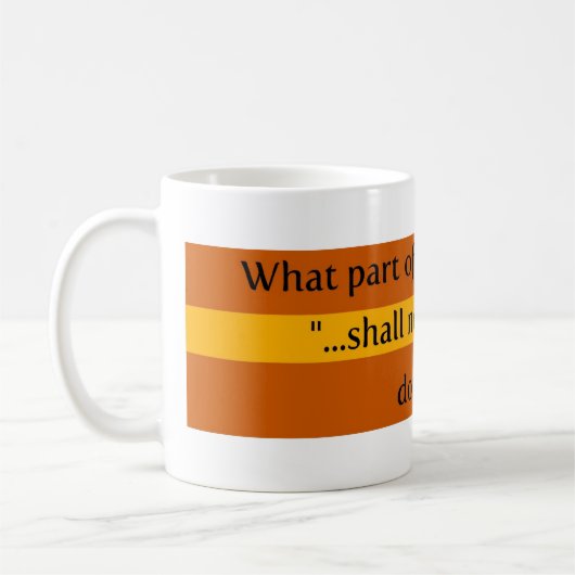 Welk deel van... koffiemok (Links)