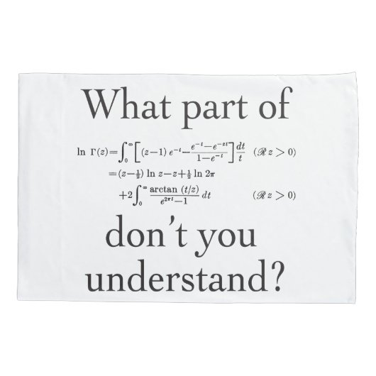 Welk deel van...? kussensloop (Achterkant-Links)