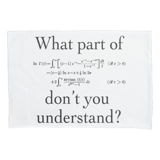 Welk deel van...? kussensloop (Voorkant-Links)