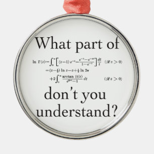 Welk deel van...? metalen ornament