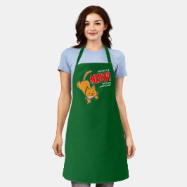Welk deel van miauw begrijp je niet? schort