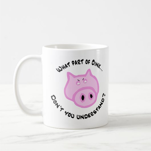 Welk deel van Oink... Koffiemok (Links)