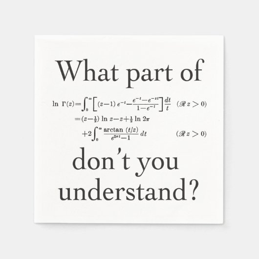 Welk deel van... servet (Voorkant)