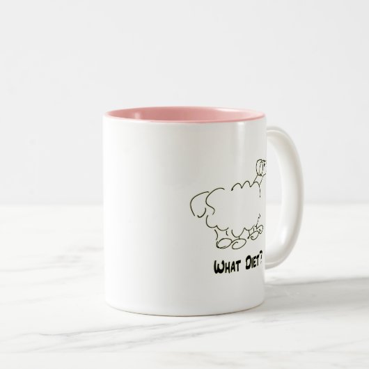 Welk dieet? Mok (Voorkant rechts)