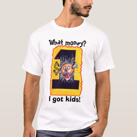 welk geld ? t-shirt (Voorkant)