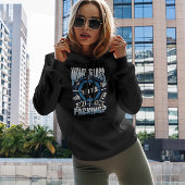 Welk glas ben je aan het inpakken - Grappige camer Hoodie