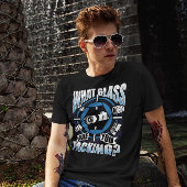 Welk glas ben je aan het inpakken - Grappige camer T-shirt