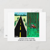 Welk pad gaat u nemen? briefkaart (Voorkant / Achterkant)