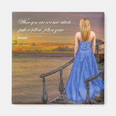 Welk pad? Volg je hart. Magneet (Voorkant)