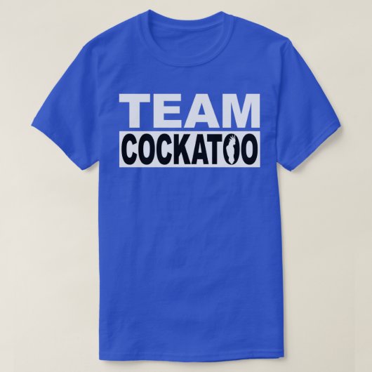 Welk team ben je op Team Cockatau? T-shirt (Design voorkant)