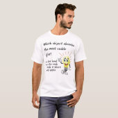 Welk voorwerp absorbeert het meest zichtbare licht t-shirt (Voorkant volledig)
