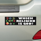 Welke? Bumpersticker (Op auto)