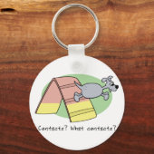 Welke contacten? Dog Agility Sleutelhanger (Voorkant)