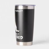 Welke dag is het vandaag wie geeft om Im gepension Geïsoleerde Drinkbeker (Links)