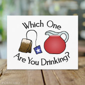 Welke Drink u? Briefkaart