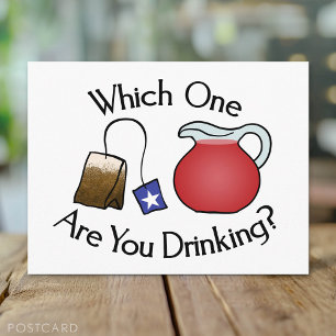 Welke Drink u? Briefkaart
