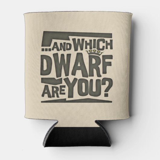 Welke dwerg ben jij? blikjeskoeler (Voorkant)