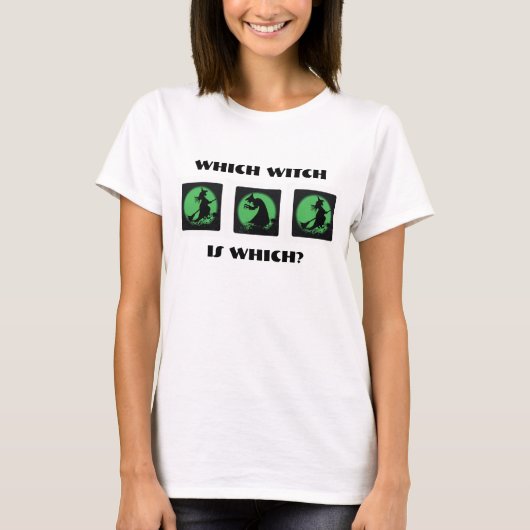 Welke Heks is Welke? - Dames T-shirt (Voorkant)