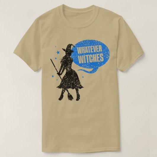 Welke heksen Drink meisjes Halloween Gezegden T-shirt (Design voorkant)